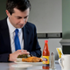 Illustration for article titled I Can Only Assume That Pete Buttigieg Thinks Fried Chicken Should Be Eaten With a Knife and Fork